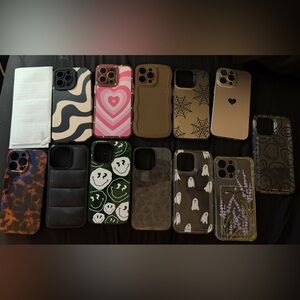 12 iPhone cases bundle (Made for iPhone 14 Pro Max)